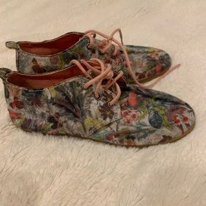 Zara toddler floral shoes